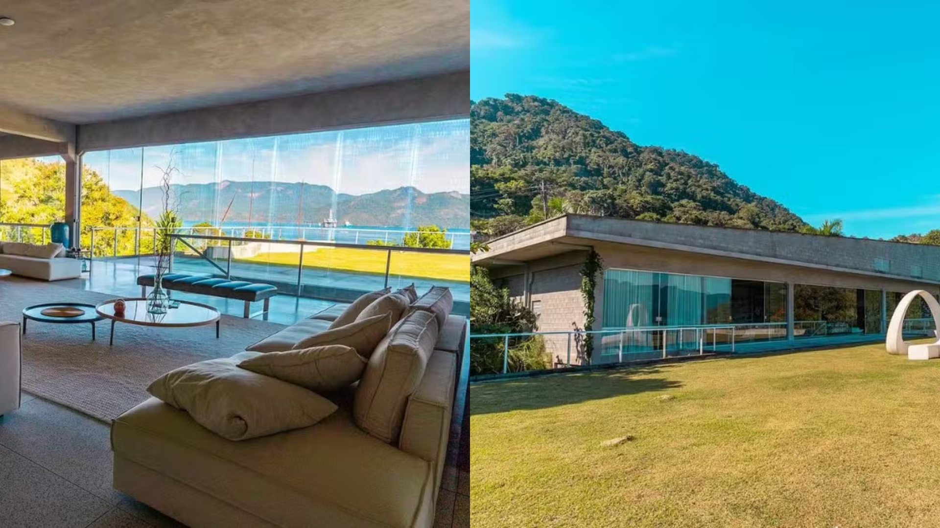 Mansão de Glória Pires no Rio 