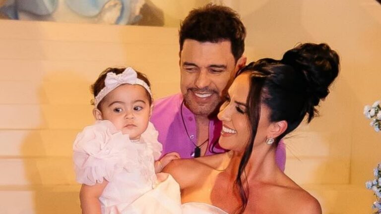 Graciele Lacerda mostra fotos inéditas da festa de aniversário de sua filha com Zezé Di Camargo