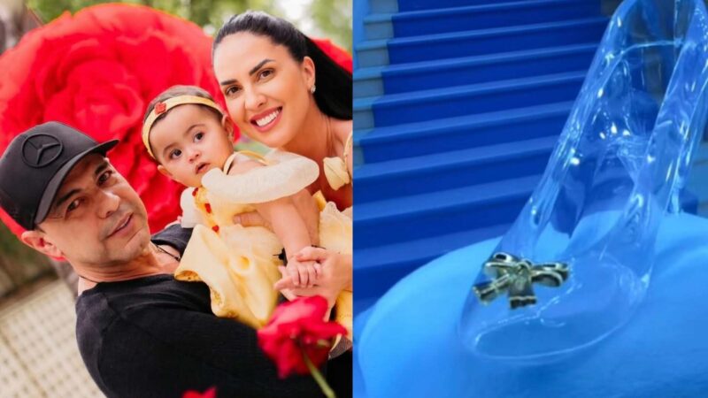 Graciele Lacerda mostra convite da festa da filha - Foto: @gracielelacerdaoficial