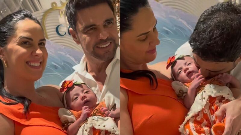 Graciele Lacerda relembra primeiro mesversário de Clara