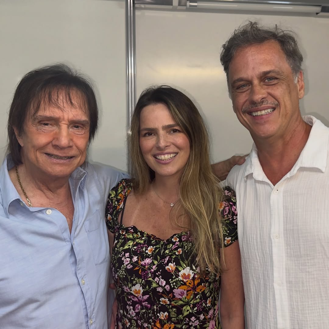 Guilherme Fontes curte show de Roberto Carlos com a namorada, Viviane Sarahyba - Foto: Reprodução / Instagram @guilhermefontesofc