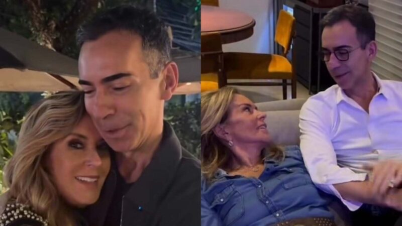 Helô Pinheiro faz homenagem emocionante no aniversário de César Tralli: ‘Sua mãe’