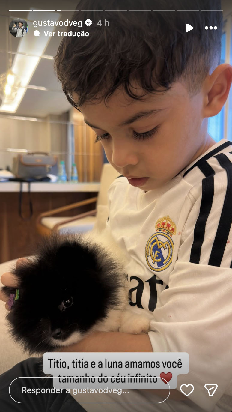 Irmão de Marília Mendonça mostra foto do sobrinho - Foto: Reprodução / Instagram