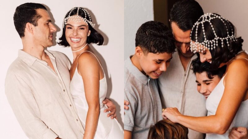 Isis Valverde e Marcus Buaiz com os filhos - Foto: Reprodução / Instagram @marcusbuaiz