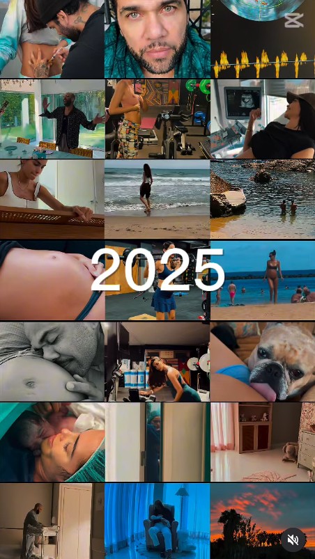 Esposa de Daniel Alves faz retrospectiva de seu 2025 - Foto: Reprodução / Instagram @joanasanz 