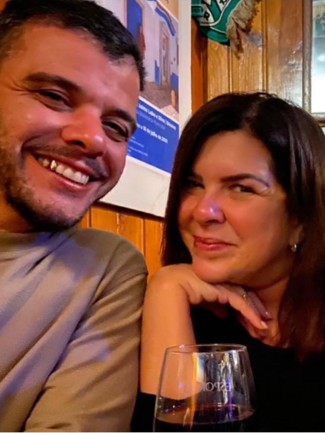 João Rebello e a mãe, Maria Rebello - Foto: Reprodução / Instagram @rebellomaria