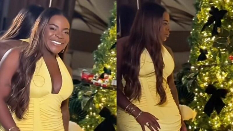 Jojo Todynho mostra árvore de Natal