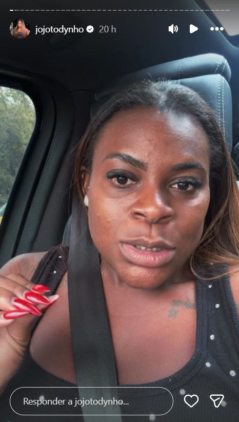 Jojo Todynho faz desabafo após abordagem de fã - Foto: Reprodução/Instagram @jojotodynho 