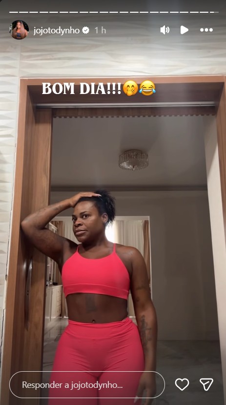 Jojo Todynho revela como está seu cabelo natural - Foto: Reprodução / Instagram @jojotodynho