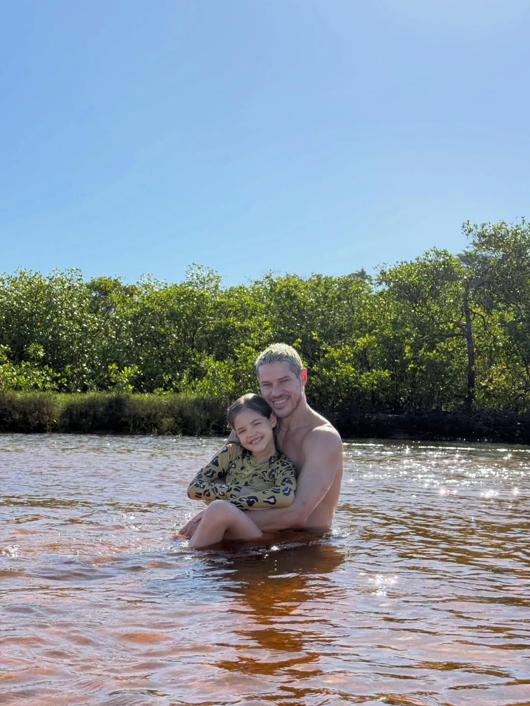 José Loreto com a filha, Bela - Foto: Reprodução / Instagram @joseloreto