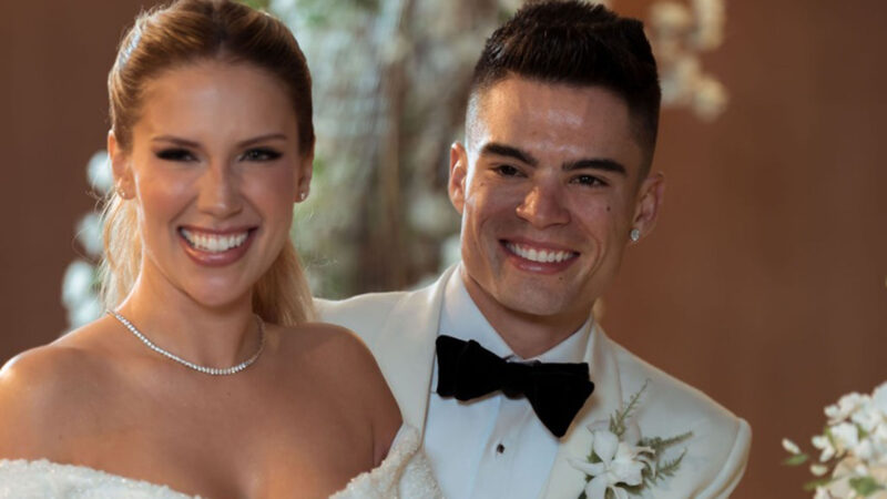 Piloto Eric Granado se casa com Juliana Fernandez em cerimônia sofisticada