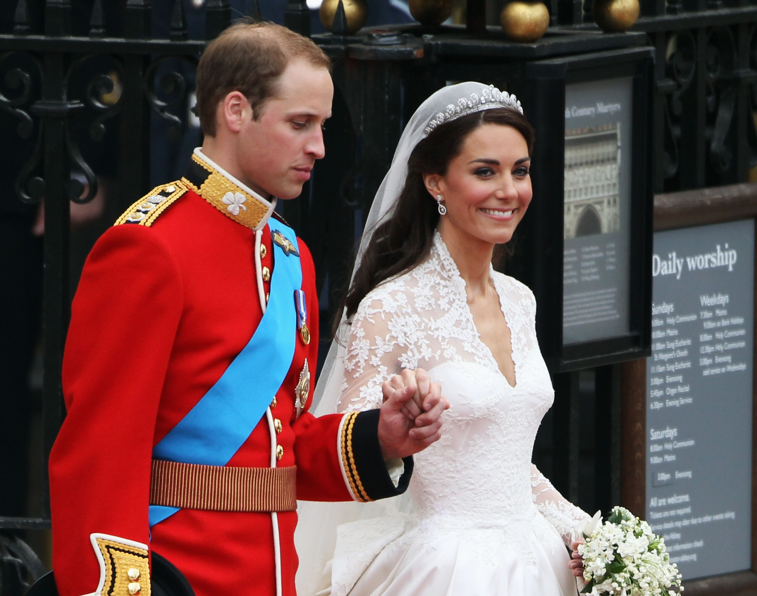 Kate Middleton com a Tiara Halo da Cartier - Foto: Getty Images