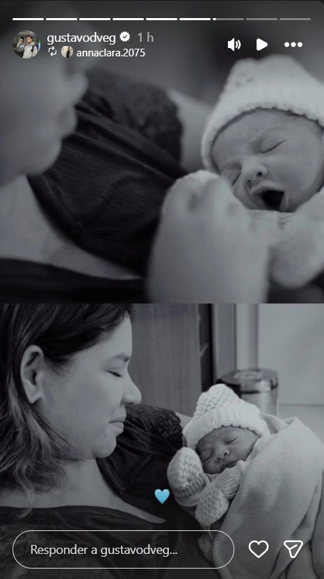 João Gustavo reposta foto de Marília Mendonça com o filho - Foto: Reprodução / Instagram @gustavodveg