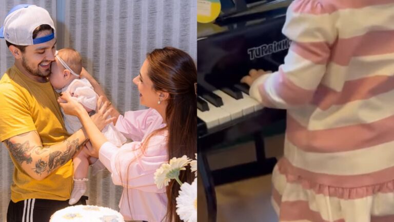 Luan Santana abre o coração ao celebrar 1 ano da filha: ‘Dedicar essa vida’