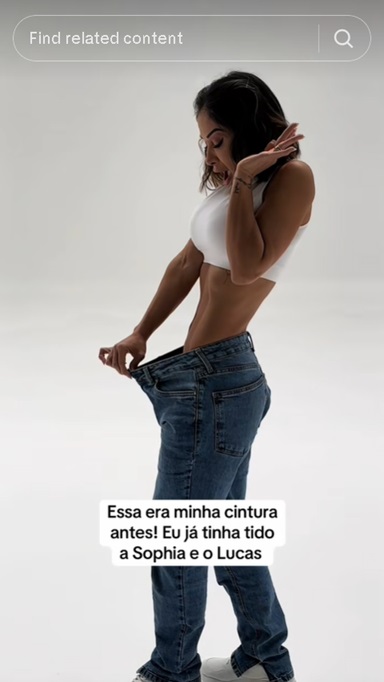 Maíra Cardi mostra a barriga após o nascimento da filha - Foto: @cardinigro