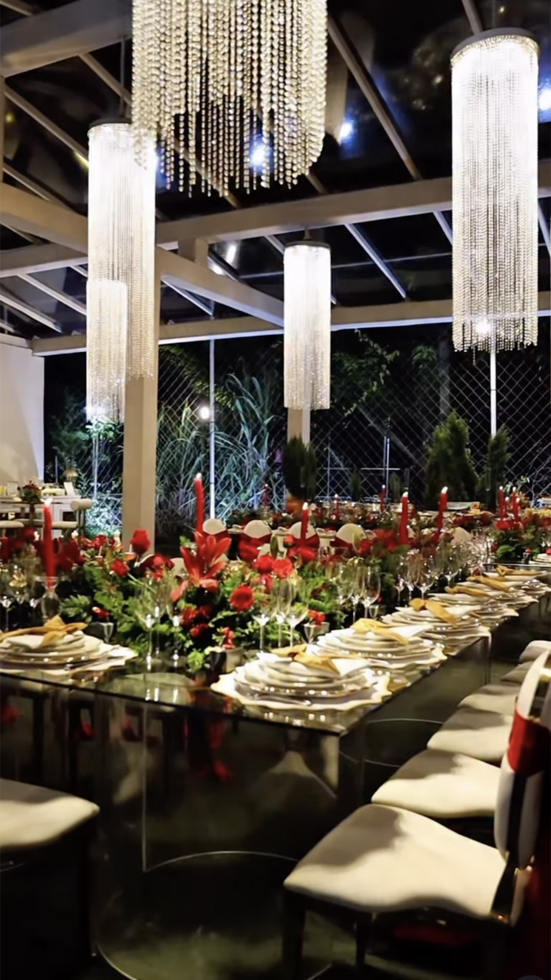 Festa de Natal na mansão de Leonardo - Foto: Reprodução / Instagram