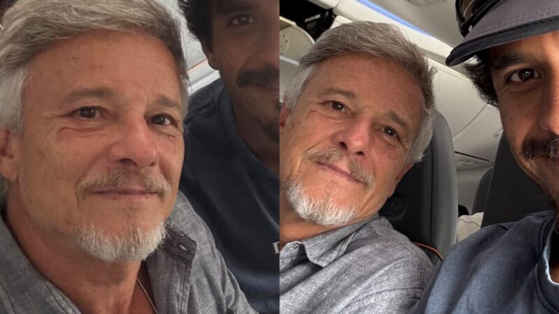 Marcello Novaes com o filho, Diogo Novaes - Foto: Reprodução / Instagram @diogobetanovaes