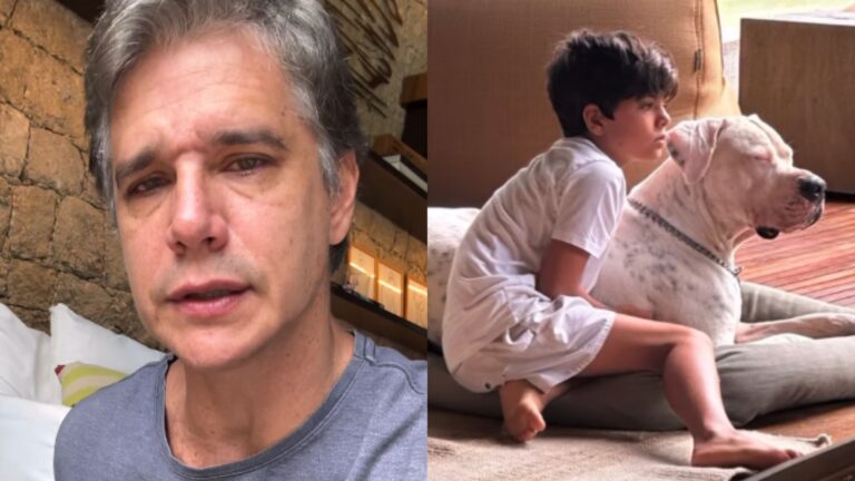 Márcio Garcia lamenta morte de seu cachorro após diagnóstico: ‘Tive uma intuição’