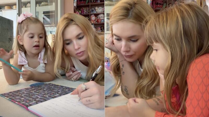 Virginia com as filhas - Foto: Reprodução / Instagram