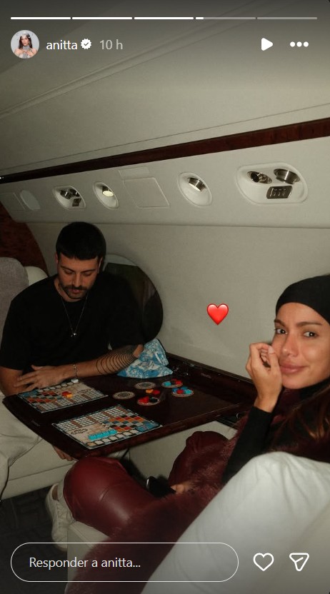 Anitta e Ian Bortolanza - Foto: Reprodução/Instagram @anitta 