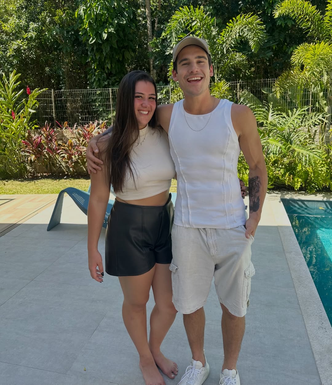 Nicolas Prattes com a irmã, Giulia Pires - Foto: Reprodução / Instagram @nicolasprattes 
