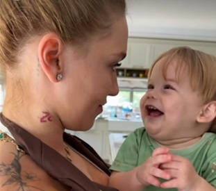 Virginia e o filho – Foto: Reprodução/Instagram @virginia