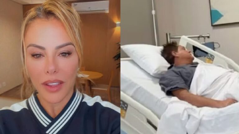 Poliana Rocha atualiza estado de saúde de Leonardo após internação