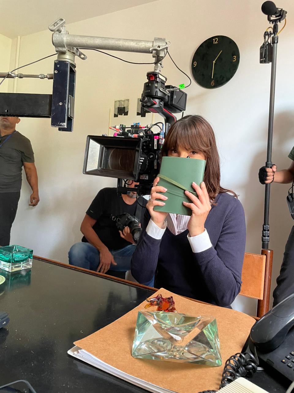 Bastidores do filme 'Tiros no Escuro' - Foto: Divulgação