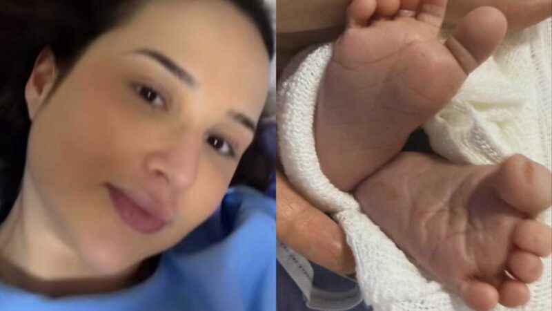 Nasceu! Prima de Virginia, Rafaela Fonseca dá à luz um menino