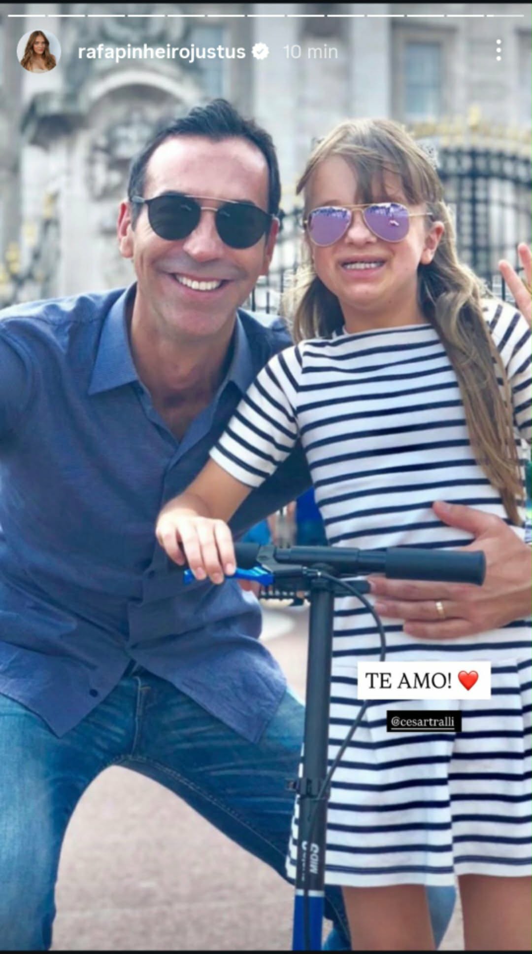 Rafaella Justus celebra aniversário de César Tralli - Foto: @rafapinheirojustus