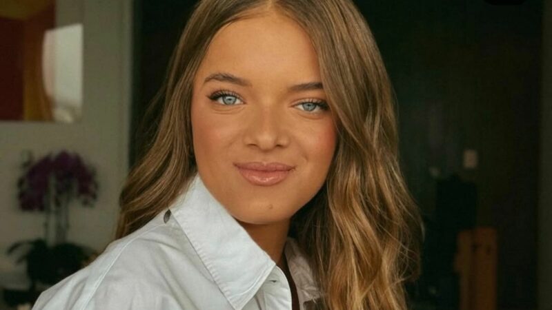 Rafaella Justus reage ao aparecer na vinheta de fim de ano da Globo