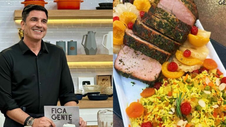 Receitas de Natal: Edu Guedes dá ideias de pratos e o que fazer com as sobras de carne