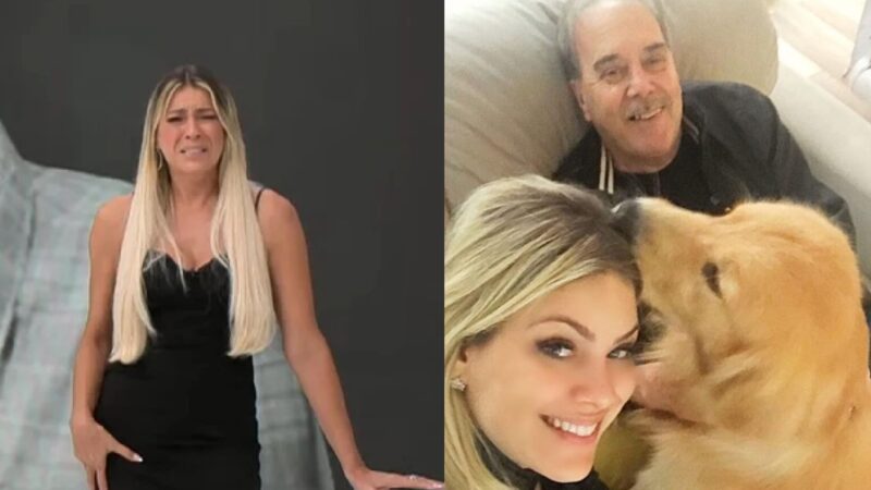 Renata Fan chora ao falar sobre a morte repentina do pai: ‘Escolheu o momento’