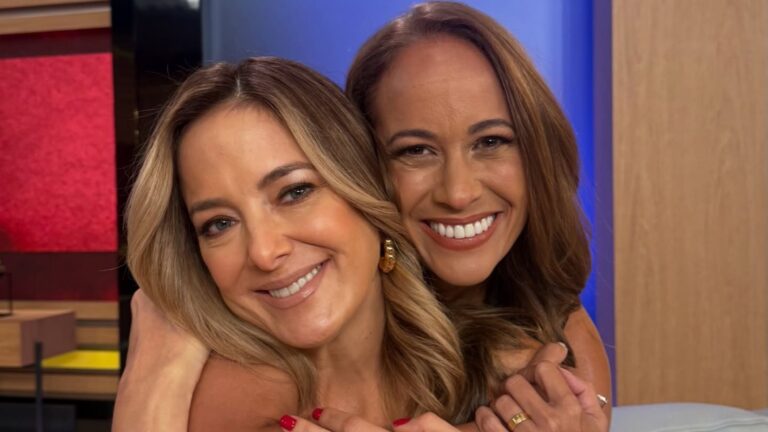 Renata Alves emociona ao se despedir de Ticiane Pinheiro na Record: ‘Sempre te aplaudindo’