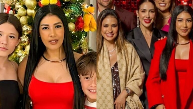 Simaria Mendes chama atenção ao celebrar o Natal com familiares e amigos famosos