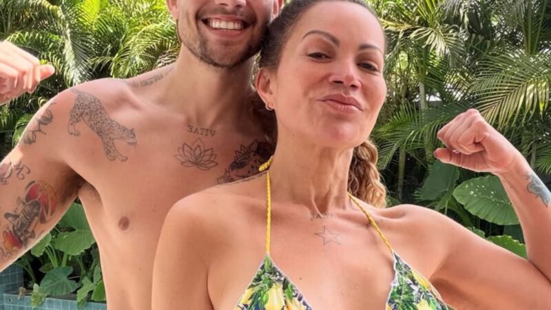 Solange Almeida e o filho, Rafael - Foto: Reprodução / Instagram @solangealmeida