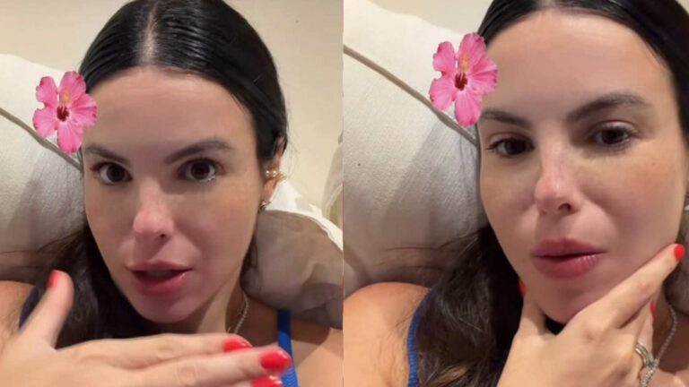 Aos 38 anos, Sthefany Brito revela mudança inusitada no corpo durante 3ª gravidez