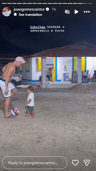 Stories de João Gomes - Foto: Reprodução / Instagram