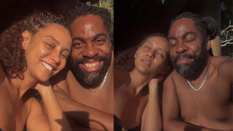 Taís Araujo aproveita férias com Lázaro Ramos