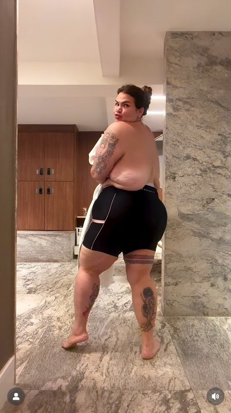Thais Carla revela como está seu corpo 8 meses após a bariátrica - Foto: Reprodução / Instagram @thaiscarla