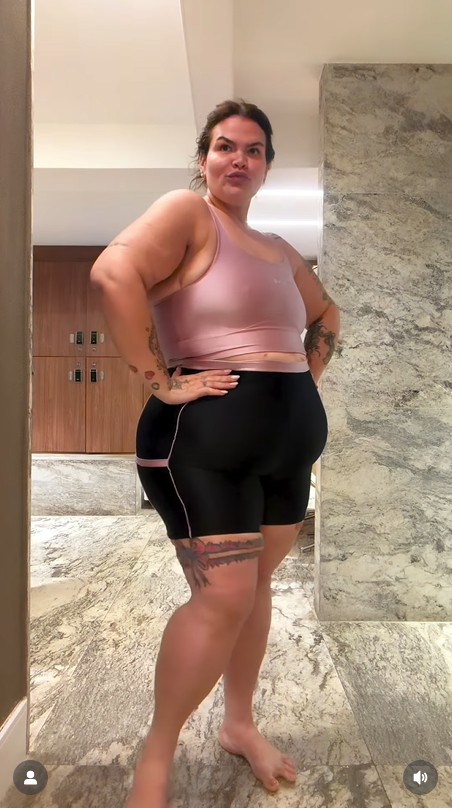 Thais Carla revela como está seu corpo 8 meses após a bariátrica - Foto: Reprodução / Instagram @thaiscarla