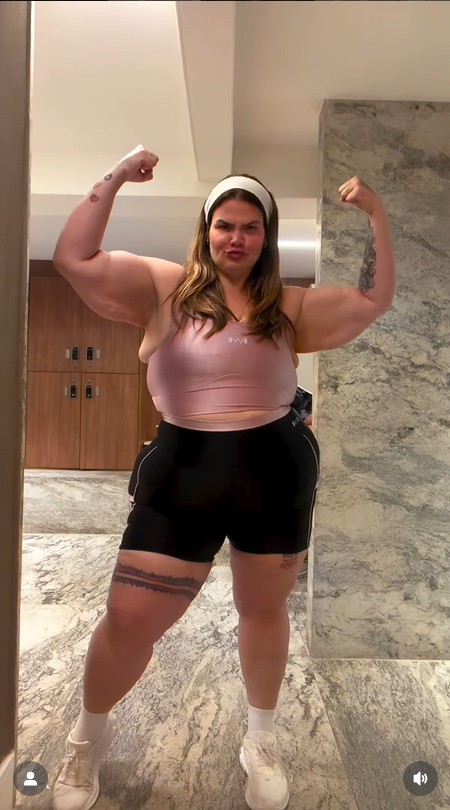 Thais Carla revela como está seu corpo 8 meses após a bariátrica - Foto: Reprodução / Instagram @thaiscarla