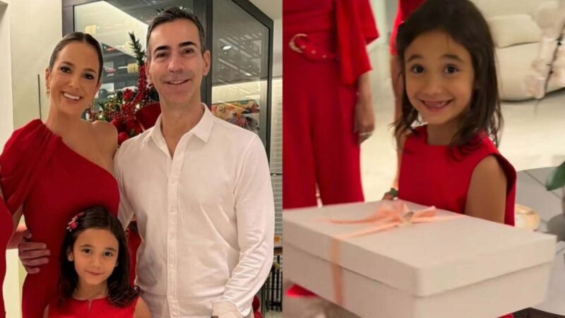 Ticiane Pinheiro acerta presente de Natal da filha após no último ano errar feio