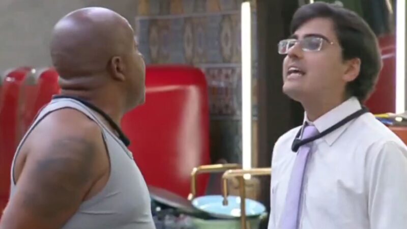 Toninho Tornado e Dudu Camargo em A Fazenda 17 - Foto: Reprodução / Record TV