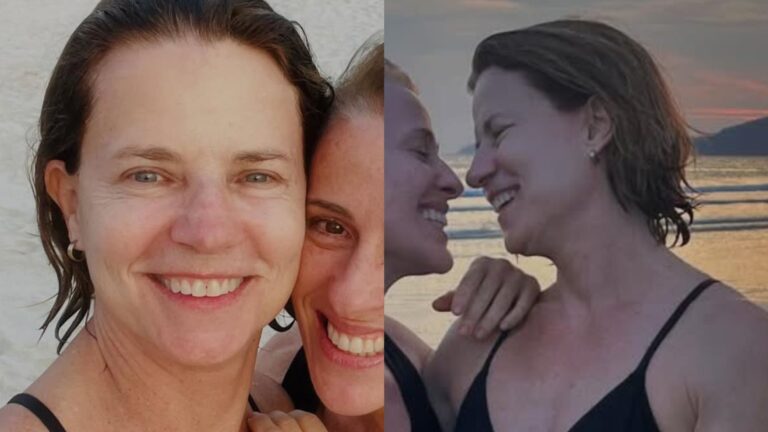Discreta, Vera Zimmermann exibe fotos raras com a namorada: ‘Bem melhor’