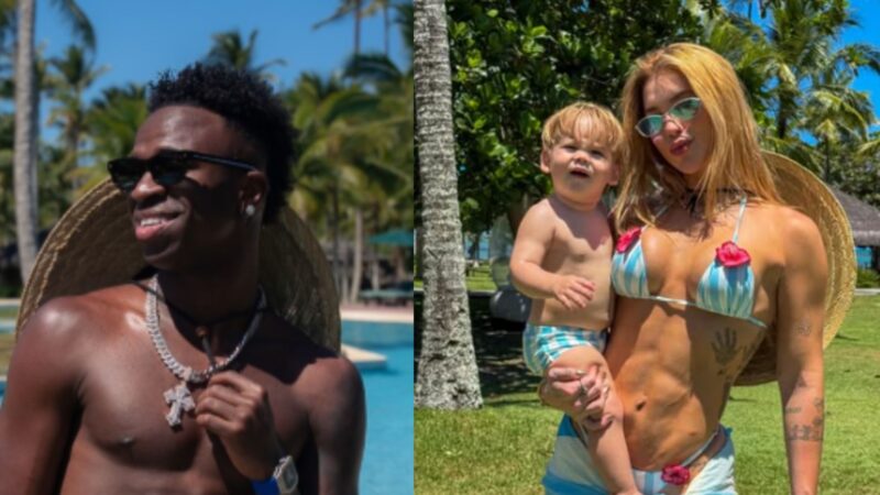 Vini Jr, Virginia e José Leonardo - Fotos: Reprodução/Instagram