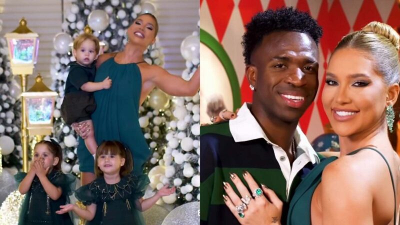 Vini Jr. aparece em vídeo de Natal de Virginia