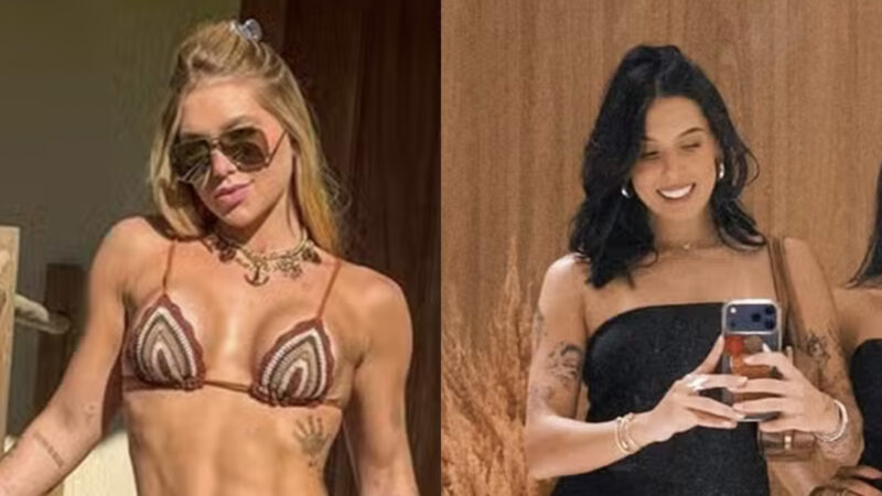 Virginia e Ana Castela usam a mesma calça no fim do ano. Saiba qual é o preço da peça