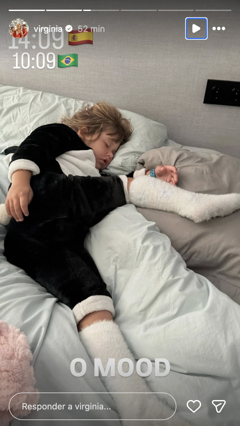 Virginia mostra fotos com os filhos em Madrid - Foto: Reprodução / Instagram