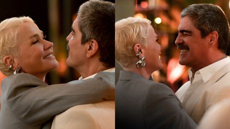 Xuxa Meneghel conta o que admira no marido, Junno Andrade: ‘Simplesmente’